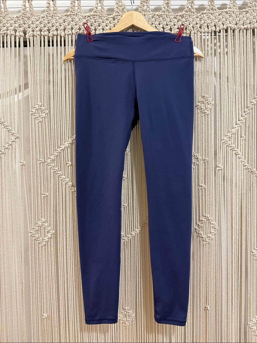 Fabletics Define PowerHold Mid-Rise Leggings in Aegean